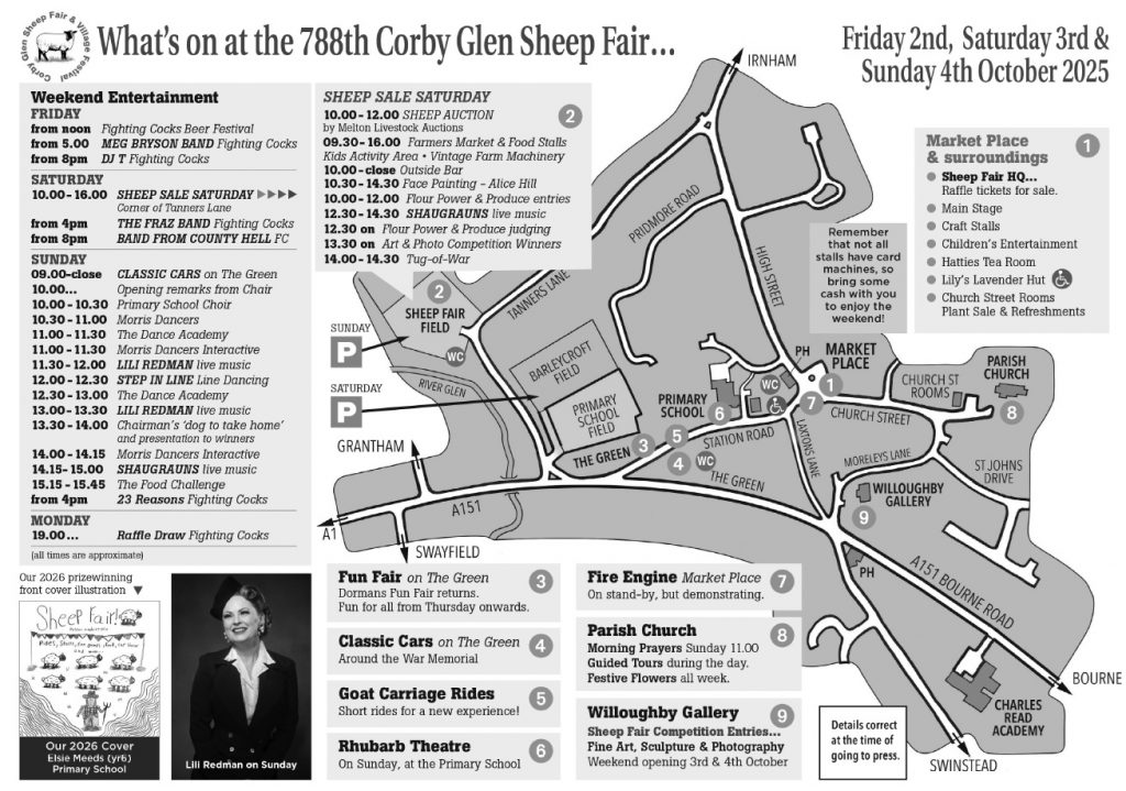 2026 Corby Glen Sheep Fair whats on